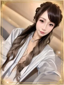 台中傳播比提娛樂高質感品牌形象人物首圖與金色邊框設計